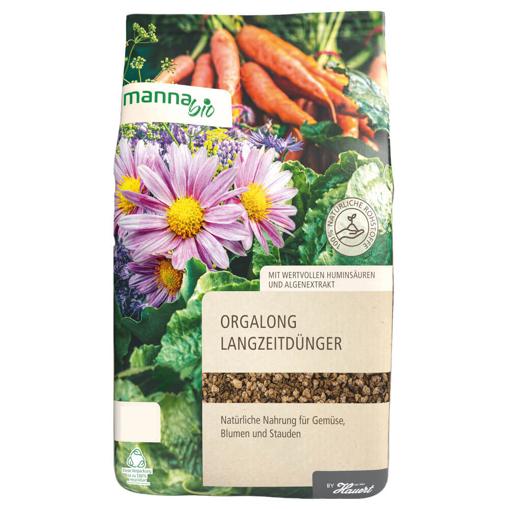 Manna Bio Orgalong 5kg Gemüsedünger Gartendünger Containerkulturen