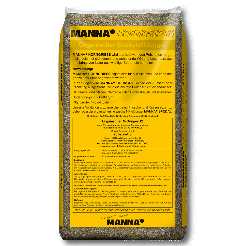 Manna Horngriess organischer Stickstoffdünger