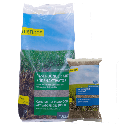 Manna Rasendünger mit Bodenaktivator