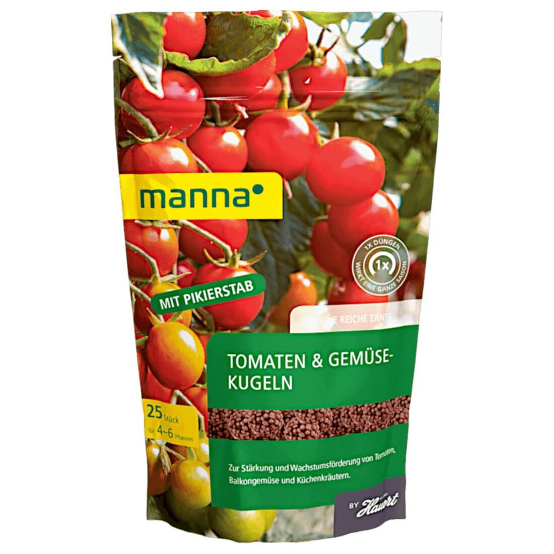 Manna Tomaten- und Gemüsekugeln 25er Gemüsedünger Pflanzendünger
