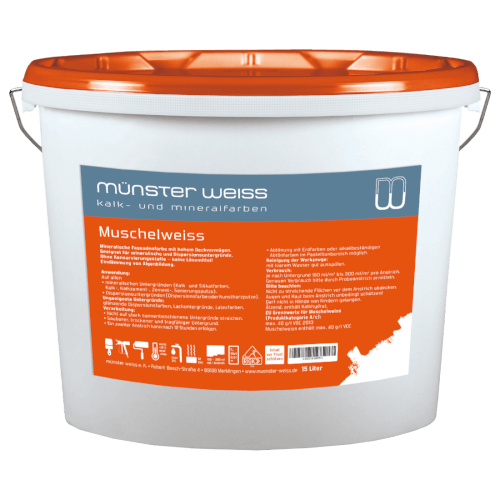 Muschelweiss Kalkfarbe