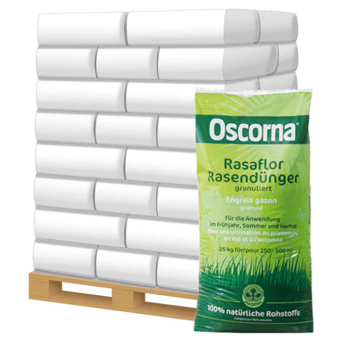 Oscorna Rasaflor Rasendünger granuliert