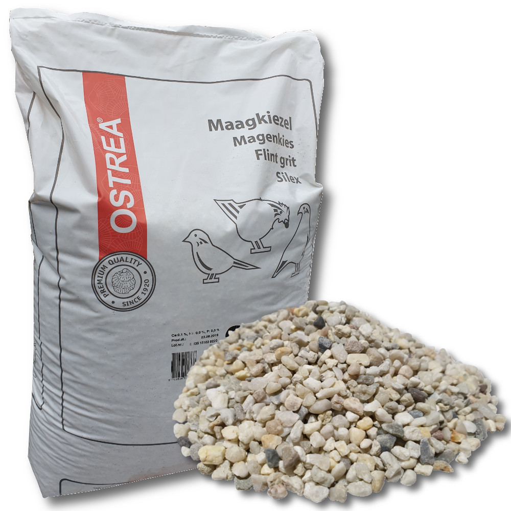OSTREA Magenkies 2-5mm 25 kg Maagkiezel Geflügel Verdauungsförderer
