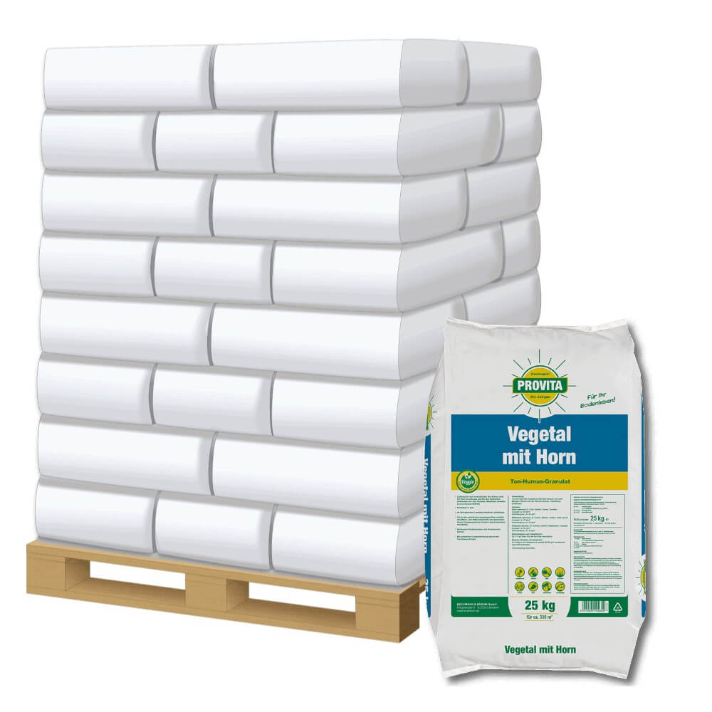 Provita VEGETAL mit Horn, 40 x 25 kg