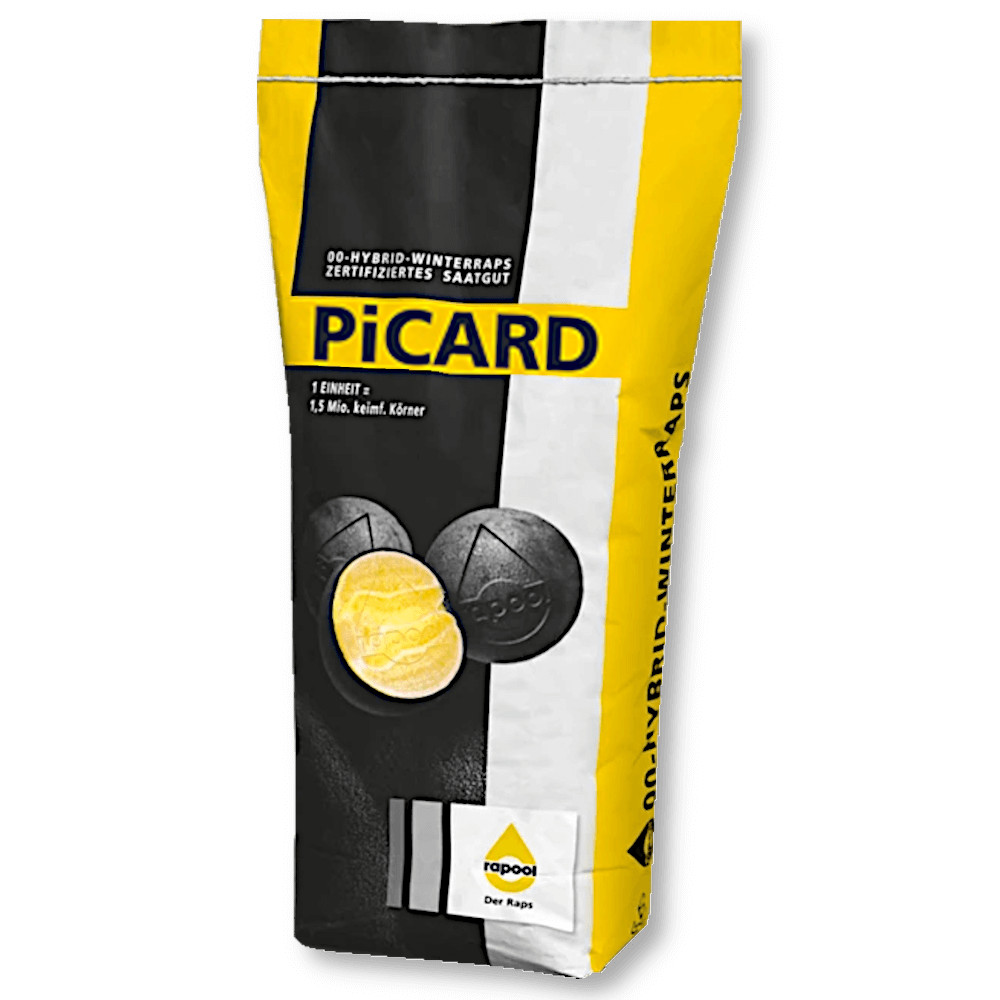 rapool Winterraps Saatraps PICARD 1 Einh. Premium Beize Rapssaat Raps Saatgut