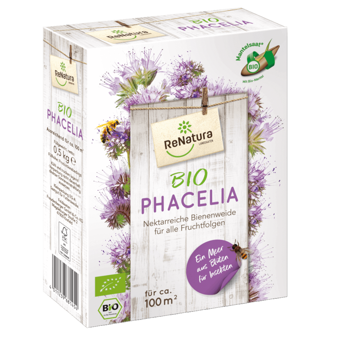 ReNatura® Bio Phacelia (Phacelia tanacetifolia) MS