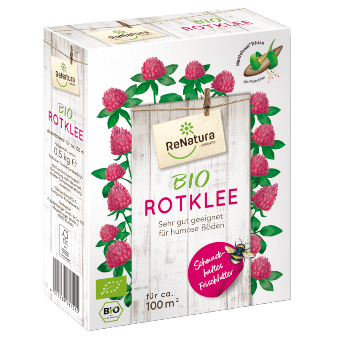 ReNatura®  Bio Rotklee (Trifolium pratense)