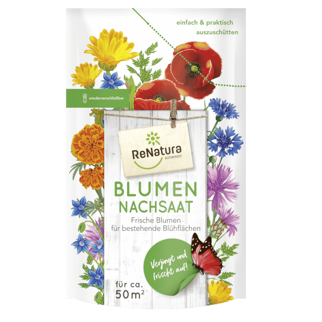 ReNatura® Blumennachsaat