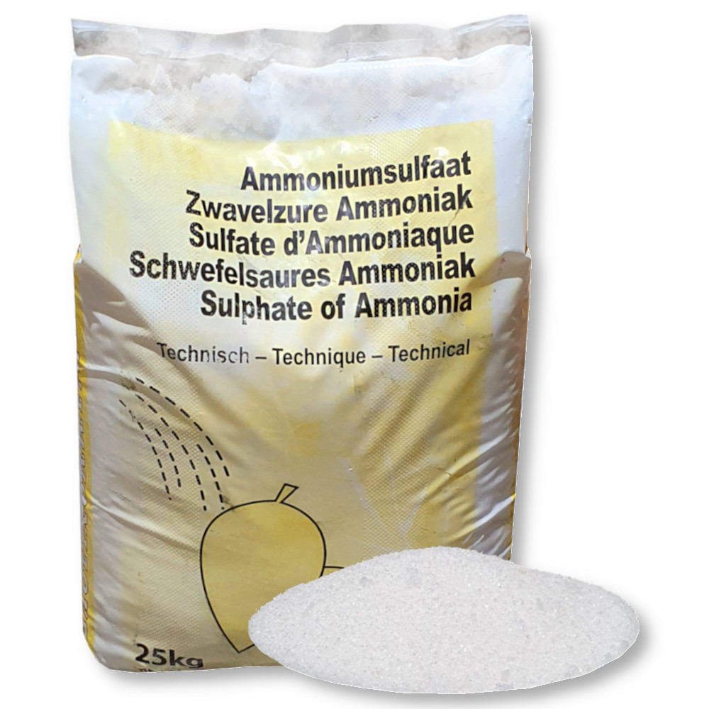 Schwefelsaures Ammoniak SSA 25 kg Ammoniumsulfat Stickstoffdünger Schnellwirkung