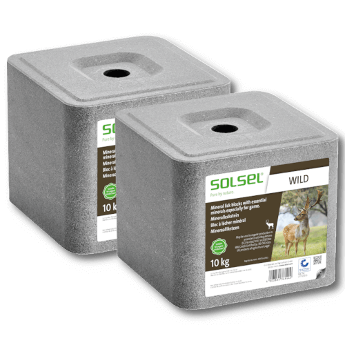 SOLSEL Wildleckstein für Hoch- und Niederwild