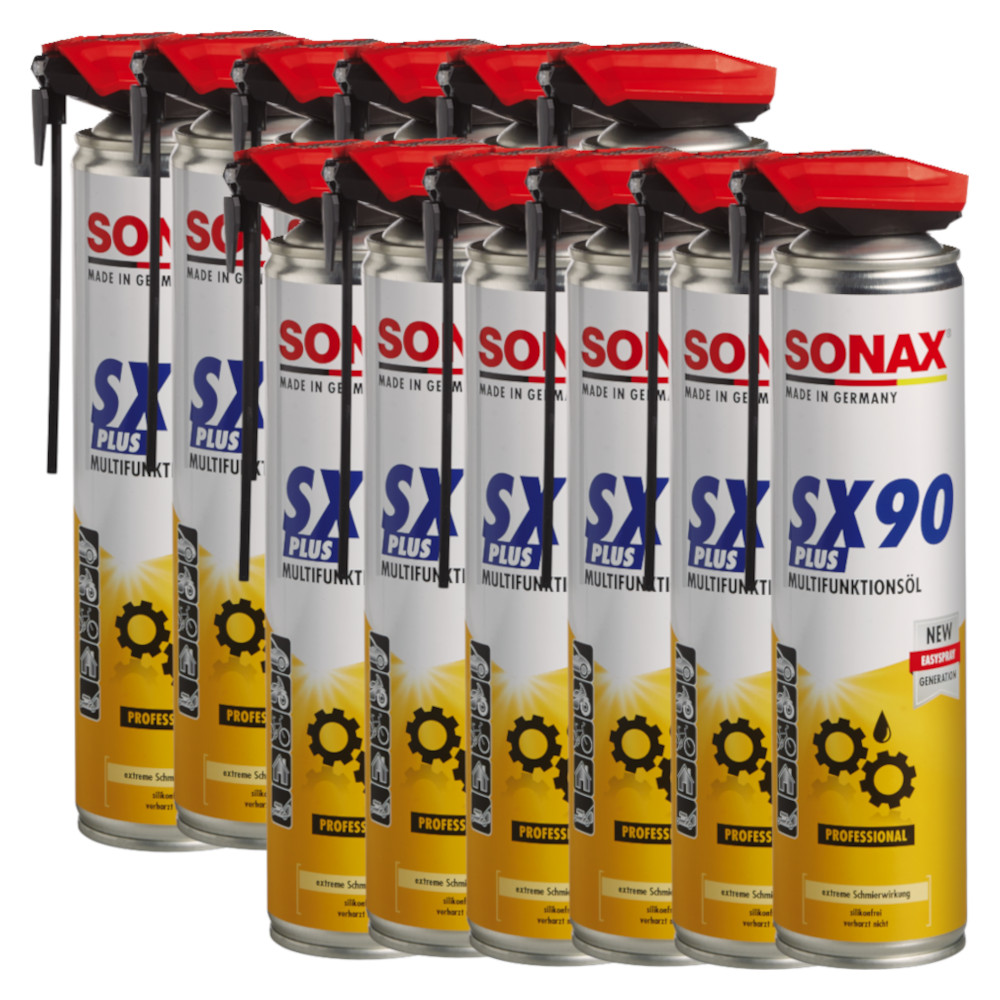 SONAX SX90 PLUS Multifunktionsöl 12x400 ml reinigt konserviert schmiert