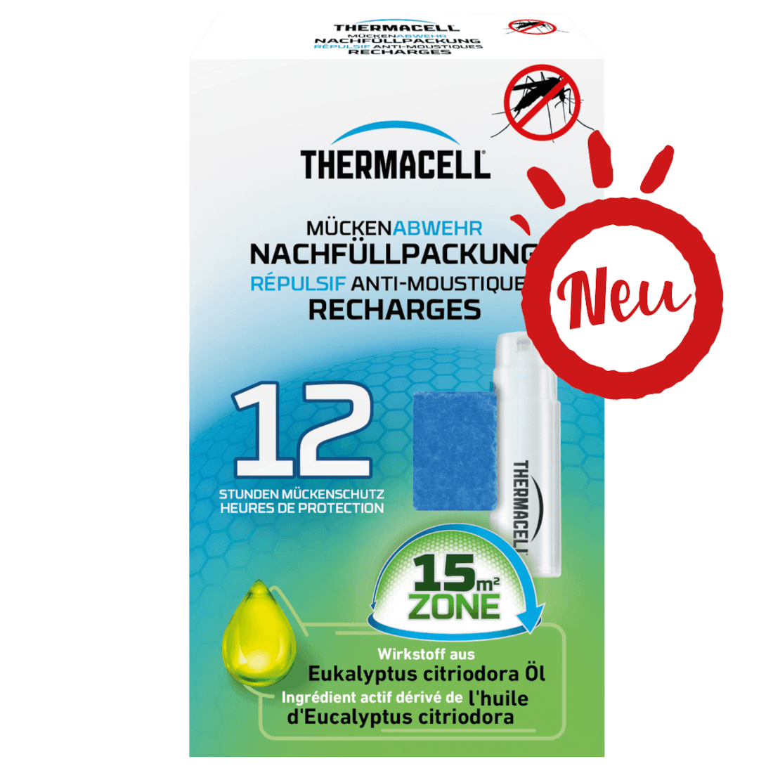 Thermacell Mückenabwehr Nachfüllpackung 15 m²