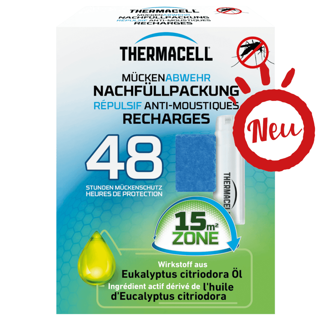 Thermacell Mückenabwehr Nachfüllpackung 15 m²