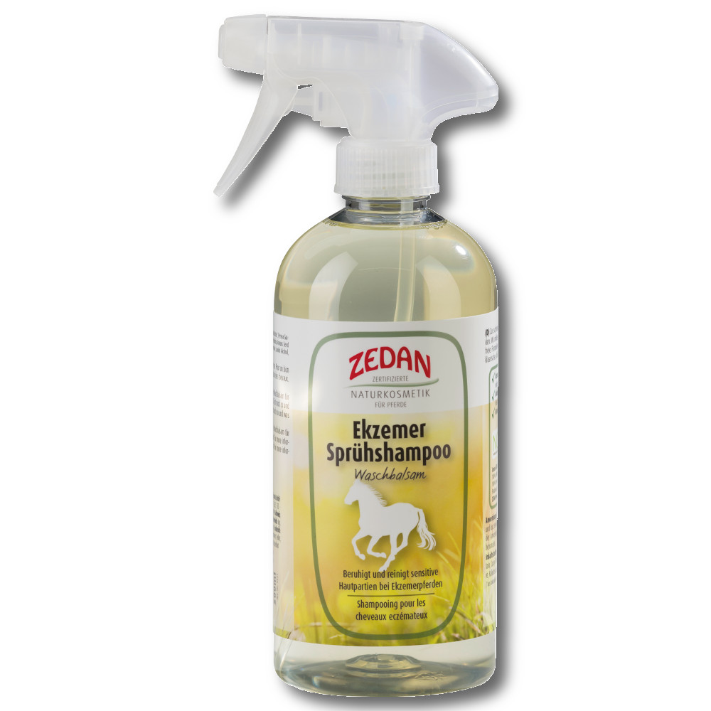 ZEDAN Ekzemer Sprühshampoo - Waschbalsam 500 ml Naturkosmetik für Pferde