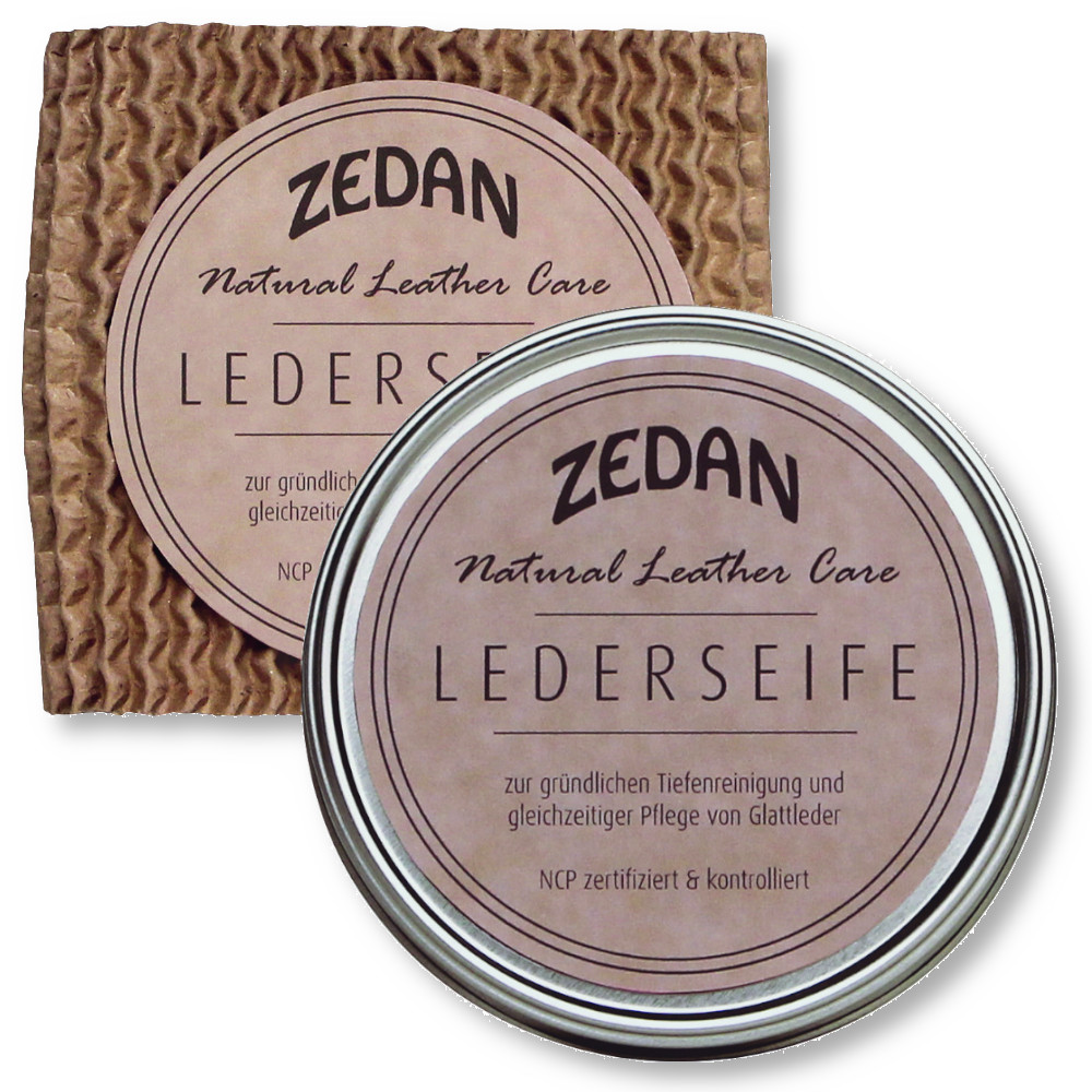 ZEDAN Lederseife NCP zert. 200ml Lederpflege Lederreinigung Ledercreme