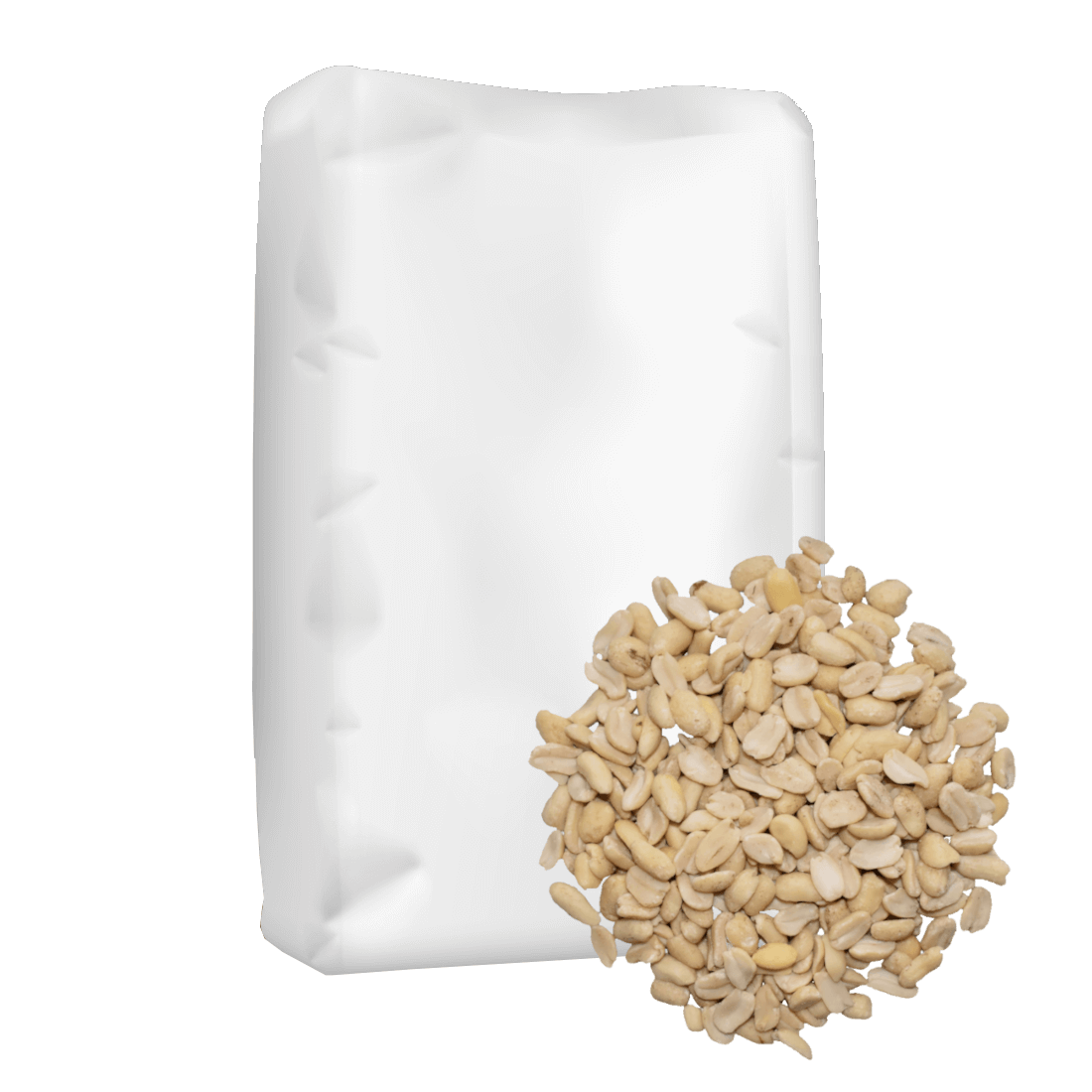 Agrarshop Erdnuss weiß blanchiert