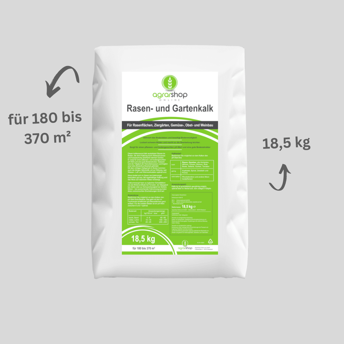 Agrarshop Rasen- und Gartenkalk