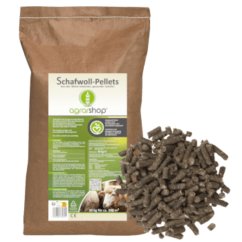 Agrarshop Schafwollpellets