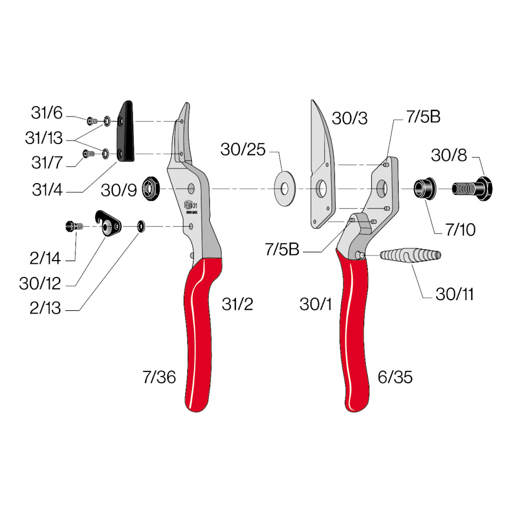 FELCO Ersatzteile