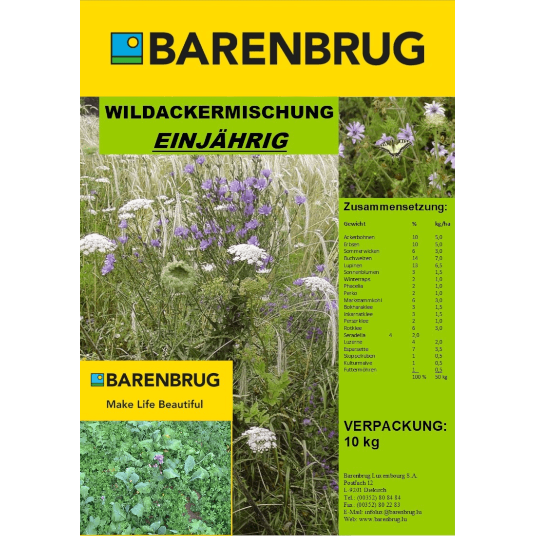 Barenbrug Wildackermischung einjährig