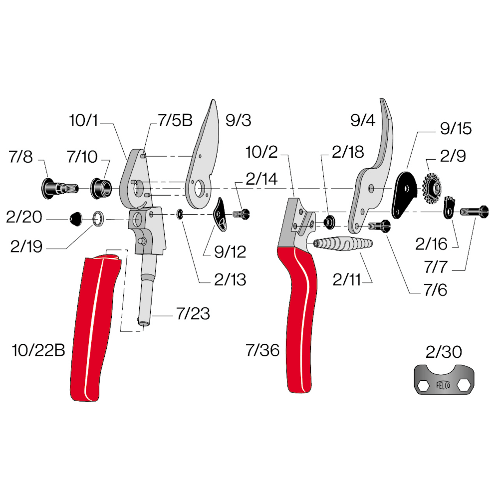 Baumschere FELCO 10