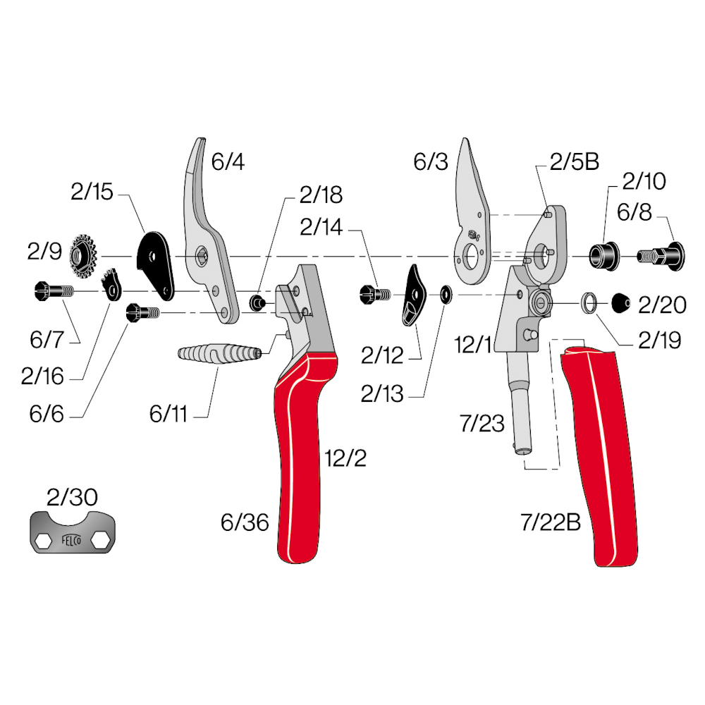 FELCO Ersatzteile