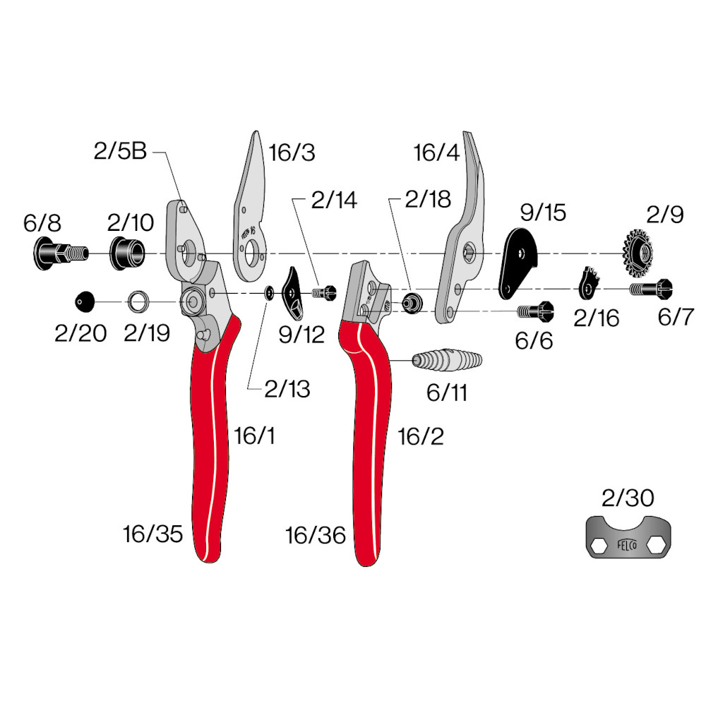 FELCO Ersatzteile