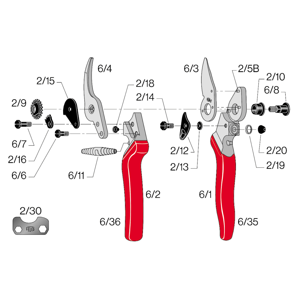 FELCO Ersatzteile