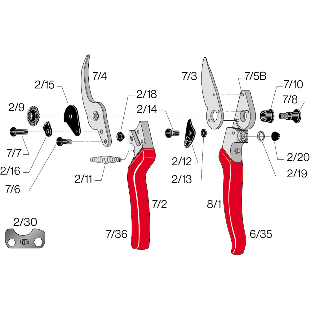 FELCO Ersatzteile