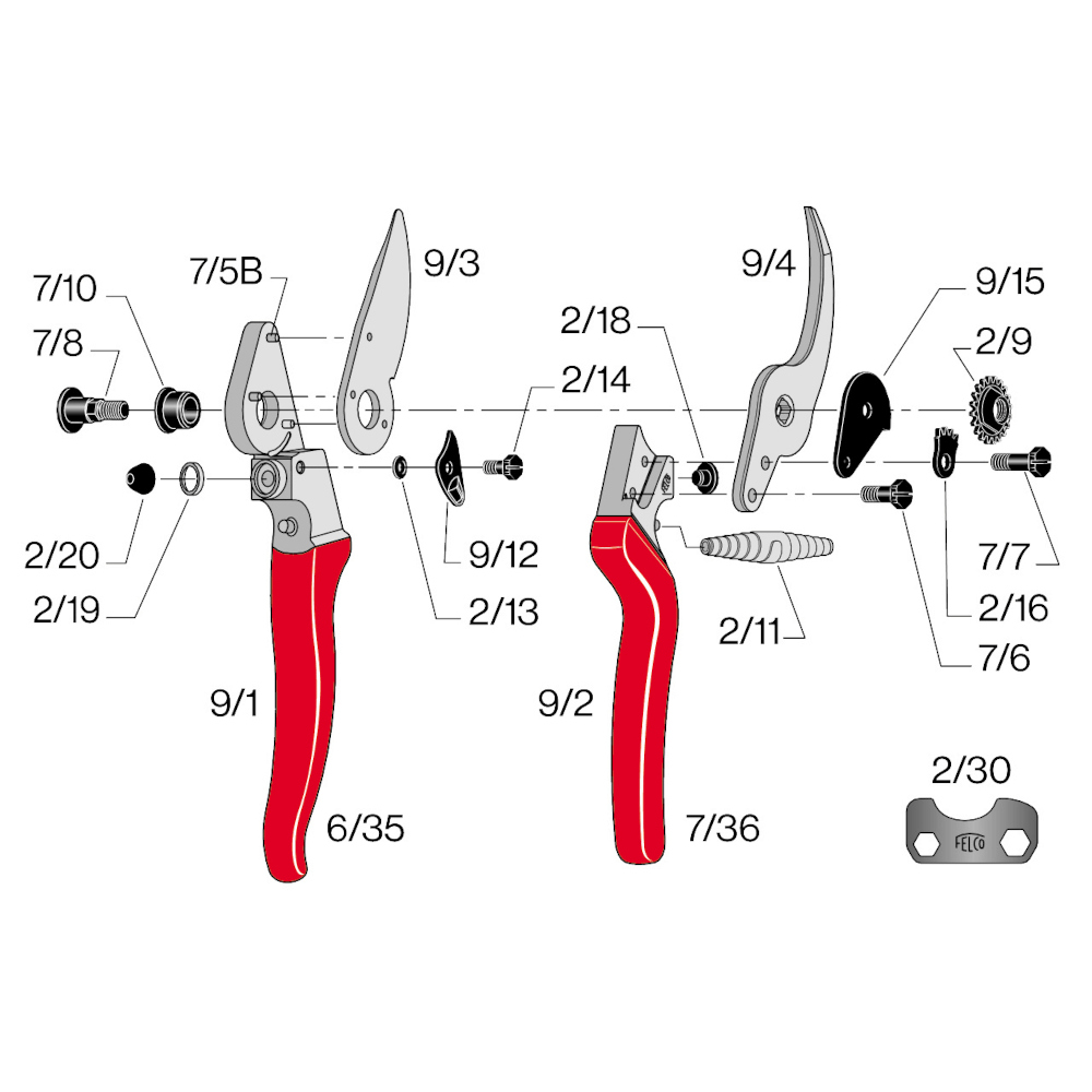 FELCO Ersatzteile