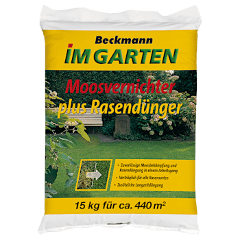 BECKMANN Moosvernichter plus Rasendünger