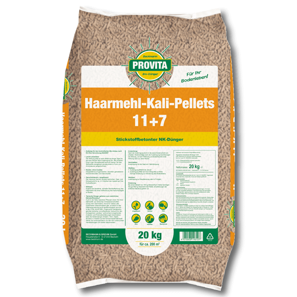 Provita® Haarmehl-Kali-Pellets