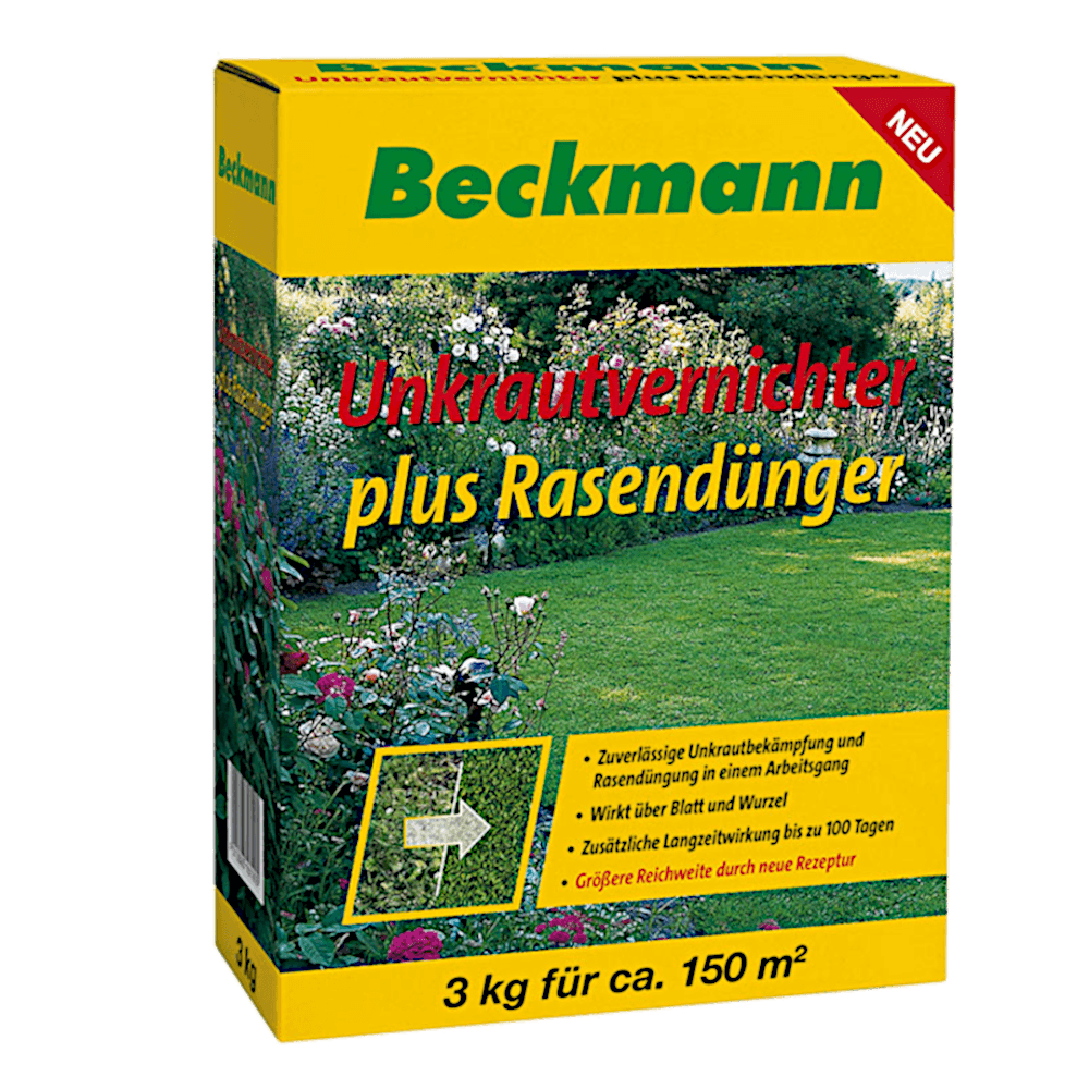 Beckmann Unkrautvernichter plus Rasendünger