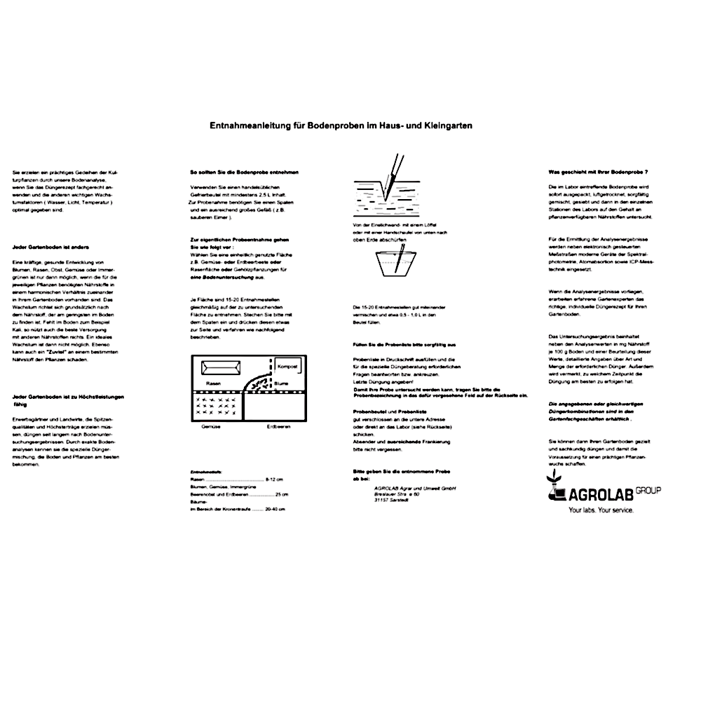 Bodenanalyse-Set R1