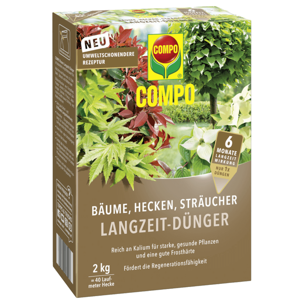 COMPO® Bäume, Hecken, Sträucher Langzeit-Dünger