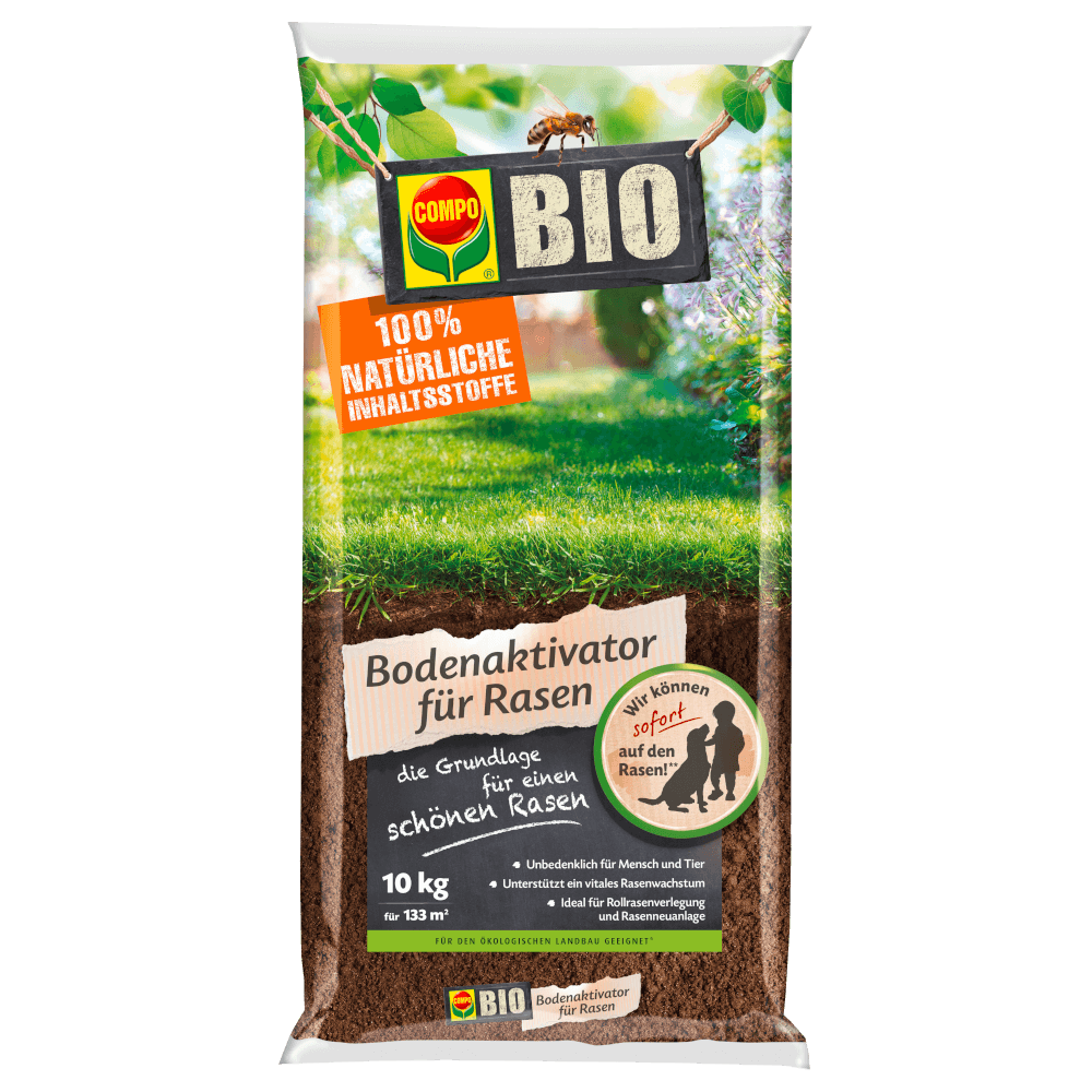 COMPO® BIO Bodenaktivator für Rasen