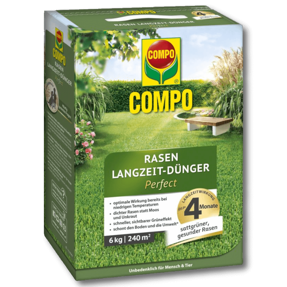 COMPO® Rasen Langzeit-Dünger Perfect