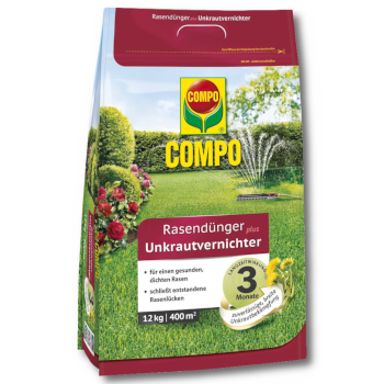 COMPO® Rasendünger plus Unkrautvernichter