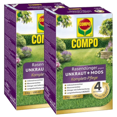 COMPO® Rasendünger gegen Unkraut + Moos