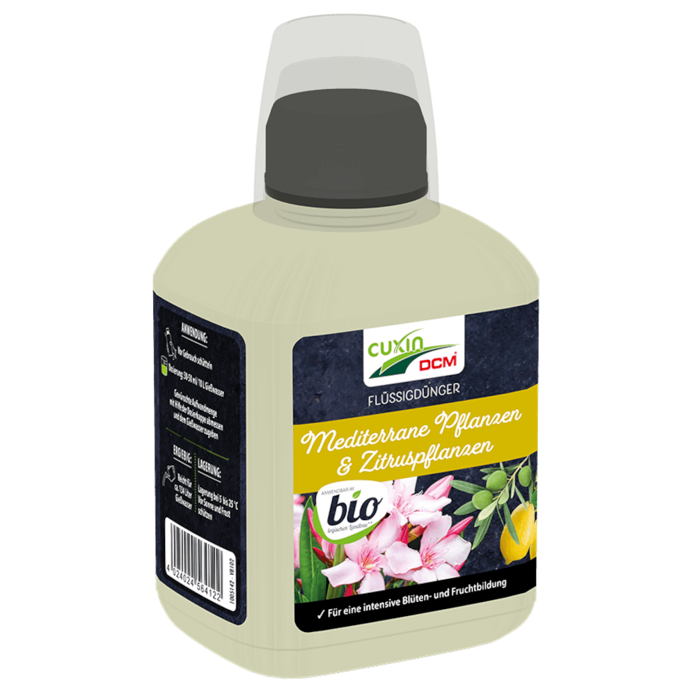 CUXIN DCM Flüssigdünger Mediterrane Pflanzen & Zitruspflanzen Bio