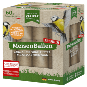 DELICIA® Premium Meisenballen mit Insekten