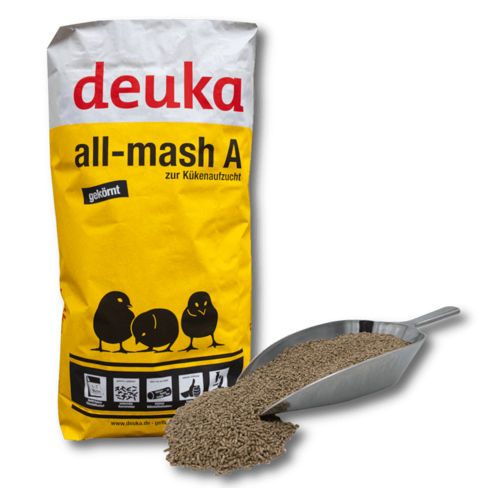 Nourriture d’élevage de poussins Deuka All-Mash A Grains sans anticoccidiens