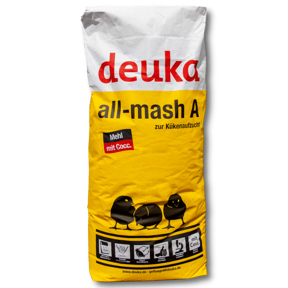 Deuka All-Mash A Mehl m.Cocc. Kükenaufzuchtfutter