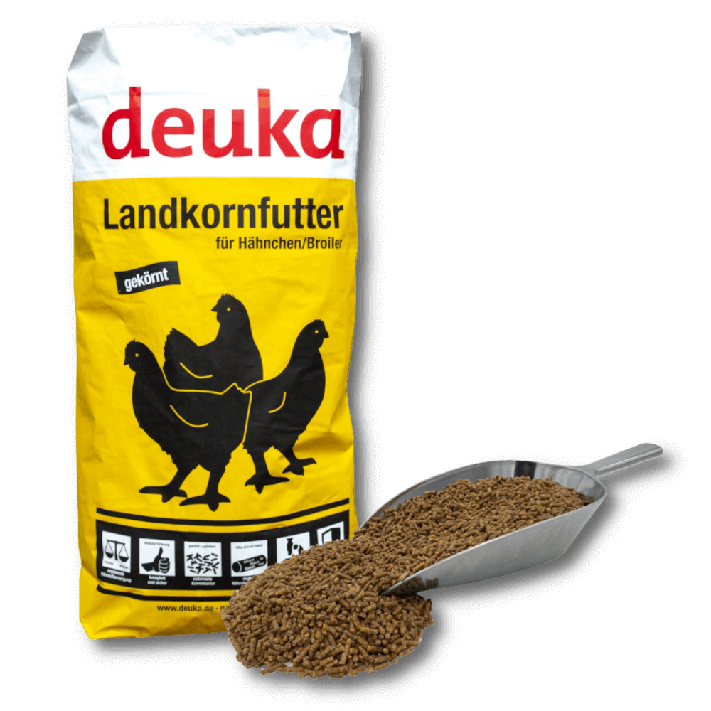 Deuka Hähnchen Mastfutter Landkornmast Korn - Aliment d’engraissement pour poulets