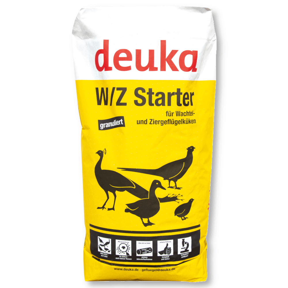 Deuka Wild- und Ziergeflügel Starterfutter Granulat