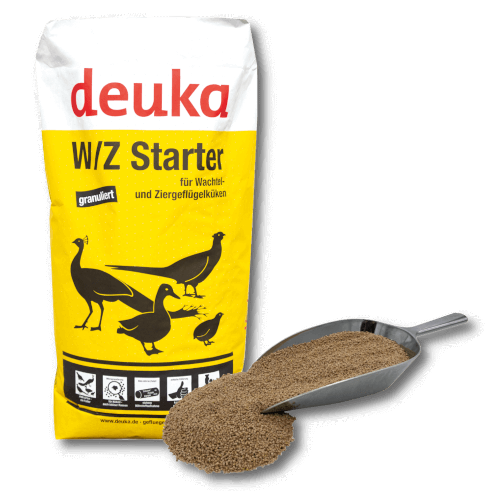 Deuka Wild- und Ziergeflügel Starterfutter Korn - Aliment de démarrage pour sauvagine et volaille d’ornement