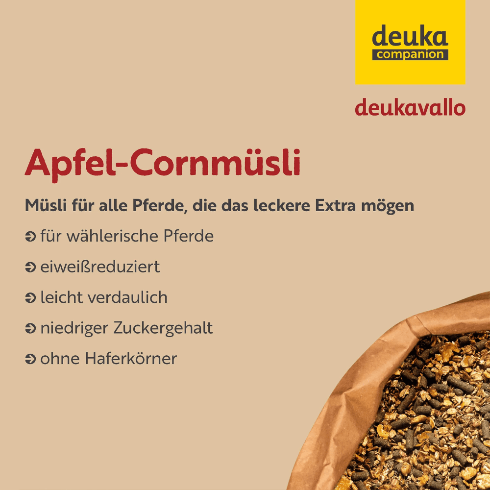 Deukavallo Apfel-Cornmüsli