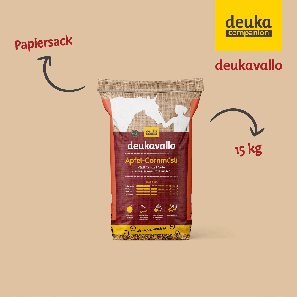 Deukavallo Apfel-Cornmüsli