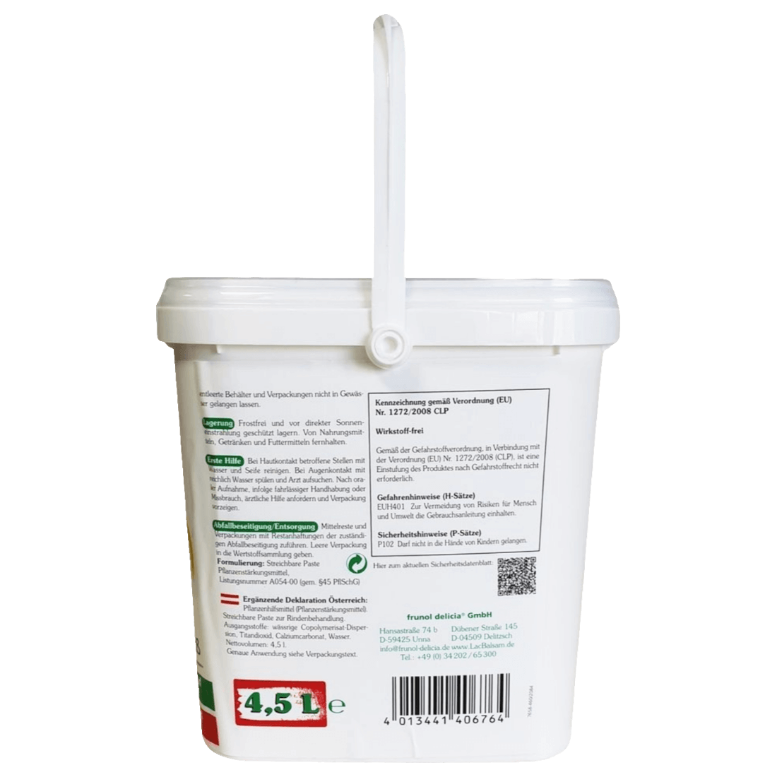 ETISSO® LacBalsam® Baumstamm-Schutzfarbe weiß