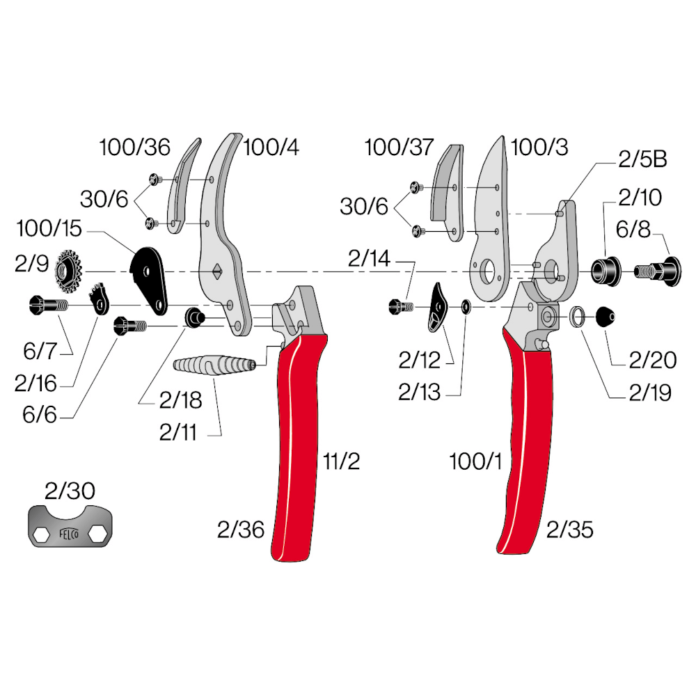 FELCO Ersatzteile